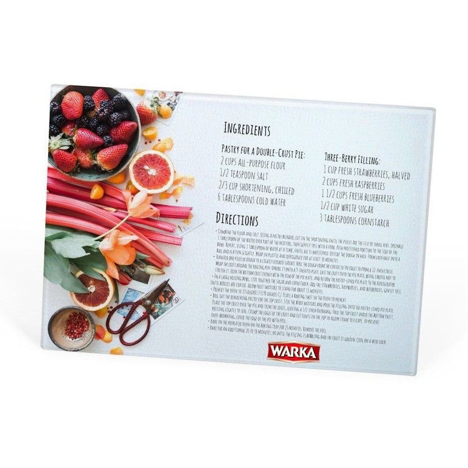 Tempered Glass Cutting Board With Full Color Imprint 11" x 8"